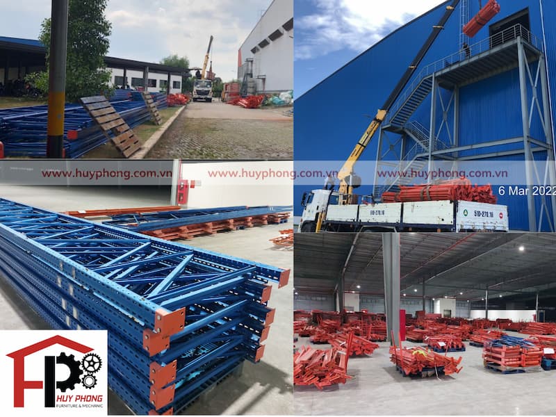 di dời kệ kho hàng