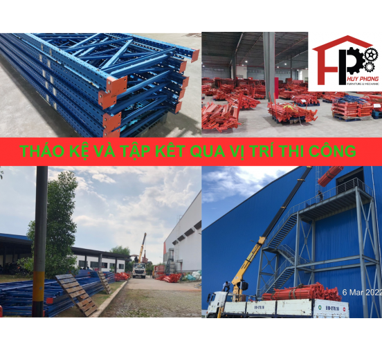 DI DỜI - LẮP ĐẶT KỆ KHO - 2023